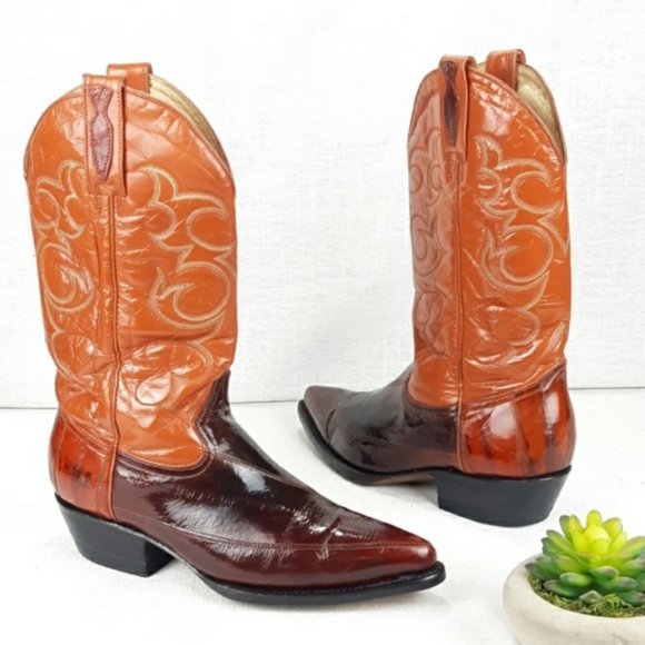DOS DE ORO COWBOY BOOTS - Picture 6 of 16